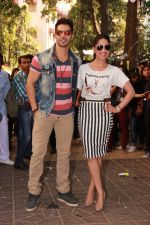 Varun Dhawan, Yami Gautam promote Badlapur at National college festival on 13th Feb 2015